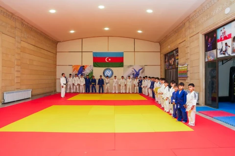 Mərdəkan və Qala qəsəbələrində yeni cüdo zalları istifadəyə verilib