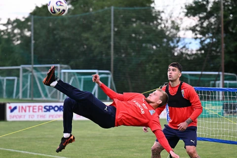 Futbol millimiz Avstriyada təlim-məşq toplanışına başlayıb - FOTO/VİDEO