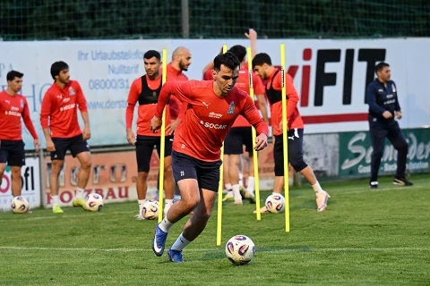 Futbol millimiz Avstriyada təlim-məşq toplanışına başlayıb - FOTO/VİDEO