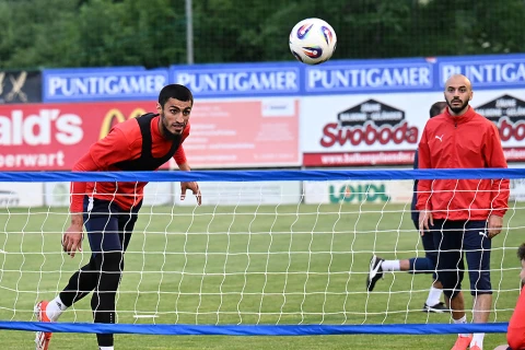 Futbol millimiz Avstriyada təlim-məşq toplanışına başlayıb - FOTO/VİDEO