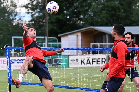 Futbol millimiz Avstriyada təlim-məşq toplanışına başlayıb - FOTO/VİDEO