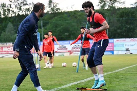 Futbol millimiz Avstriyada təlim-məşq toplanışına başlayıb - FOTO/VİDEO