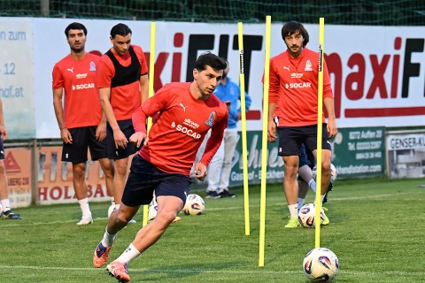 Futbol millimiz Avstriyada təlim-məşq toplanışına başlayıb - FOTO/VİDEO