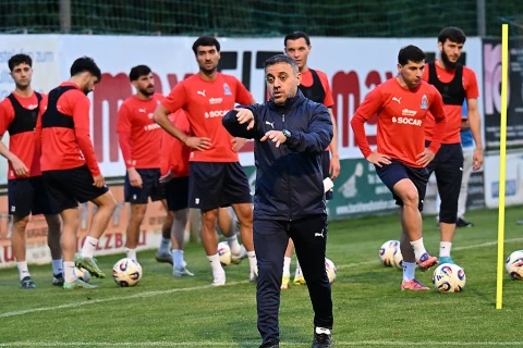 Futbol millimiz Avstriyada təlim-məşq toplanışına başlayıb - FOTO/VİDEO