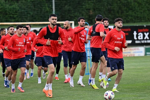 Futbol millimiz Avstriyada təlim-məşq toplanışına başlayıb - FOTO/VİDEO