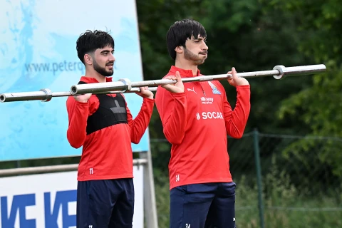Futbol millimiz Avstriyada təlim-məşq toplanışına başlayıb - FOTO/VİDEO