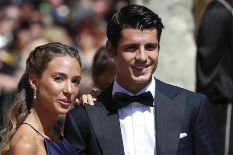 Morata həyat yoldaşı ilə yenidən barışıb - FOTO