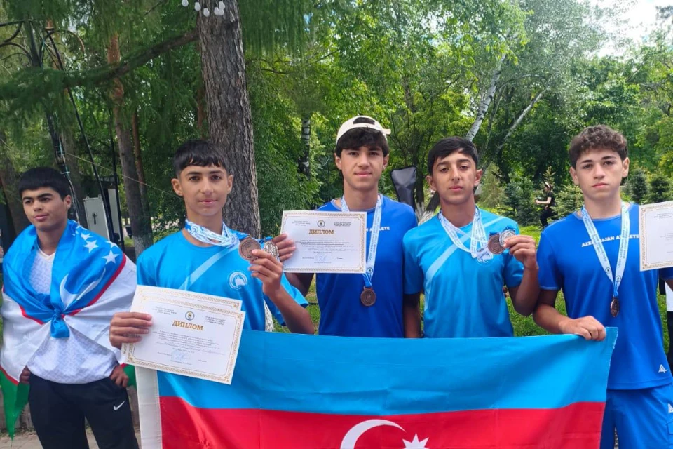 Gənc avarçəkənlərimiz Qazaxıstanda tam heyətlə medal qazanıblar - FOTO/VİDEO