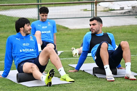 Futbol millimizin Avstriyada təlim-məşq toplanışı davam edir - FOTO