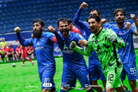Avropa çempionatı: Minifutbol millimiz yarımfinalda - FOTO/VİDEO
