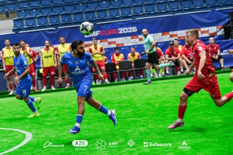 Avropa çempionatı: Minifutbol millimiz yarımfinalda - FOTO/VİDEO