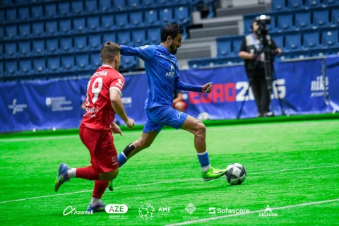 Avropa çempionatı: Minifutbol millimiz yarımfinalda - FOTO/VİDEO