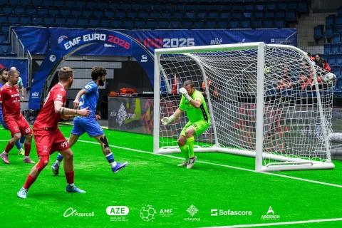 Avropa çempionatı: Minifutbol millimiz yarımfinalda - FOTO/VİDEO