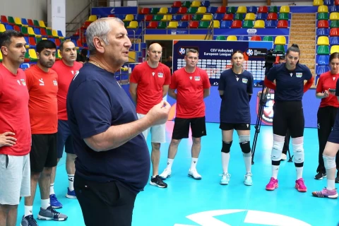 Qadın voleybol millimiz Avropa Liqasına hazırlıqları başa vurub