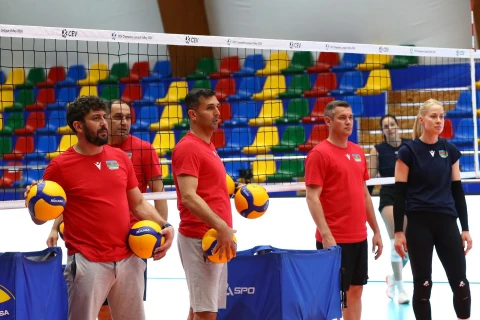 Qadın voleybol millimiz Avropa Liqasına hazırlıqları başa vurub