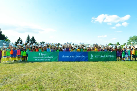 Qazaxda kütləvi futbol festivalı keçirilib - FOTO