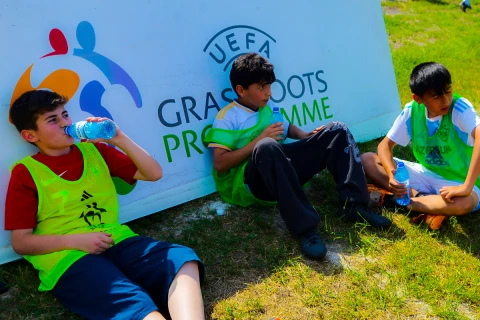 Qazaxda kütləvi futbol festivalı keçirilib - FOTO
