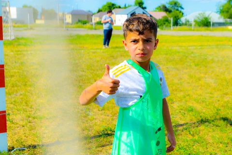 Qazaxda kütləvi futbol festivalı keçirilib - FOTO