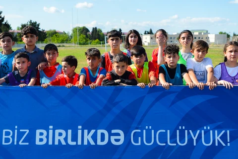 Qazaxda kütləvi futbol festivalı keçirilib - FOTO