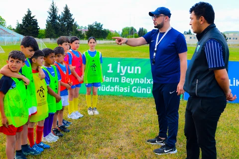 Qazaxda kütləvi futbol festivalı keçirilib - FOTO