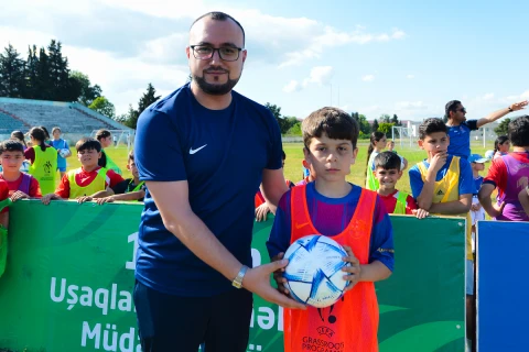 Qazaxda kütləvi futbol festivalı keçirilib - FOTO