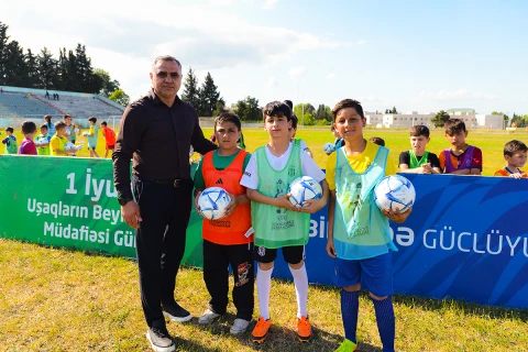 Qazaxda kütləvi futbol festivalı keçirilib - FOTO