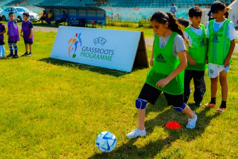 Qazaxda kütləvi futbol festivalı keçirilib - FOTO