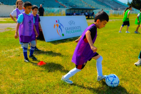 Qazaxda kütləvi futbol festivalı keçirilib - FOTO