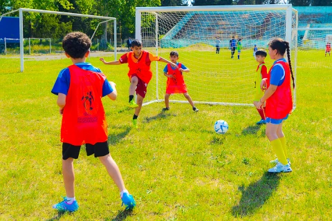 Qazaxda kütləvi futbol festivalı keçirilib - FOTO