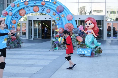 12 yaşadək uşaqlar arasında “Mini Volley” festivalı keçirilib