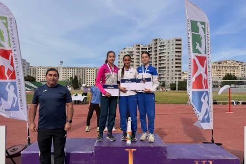 Yeniyetmə atletlər arasında ölkə birinciliyi olub
