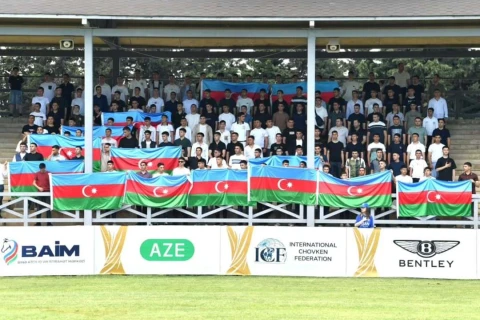 Çövkən millimizdən güclü start: Özbəkistan məğlub edildi - FOTO