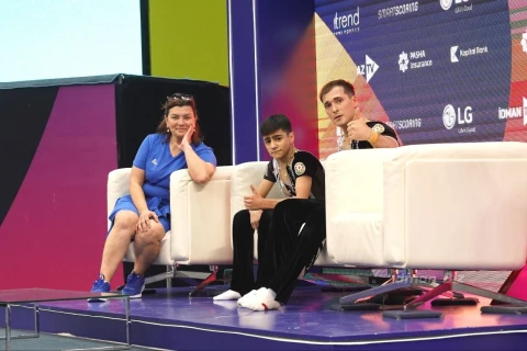 Азербайджанские гимнастки выиграли золото Кубка мира в Баку - ОБНОВЛЕНО