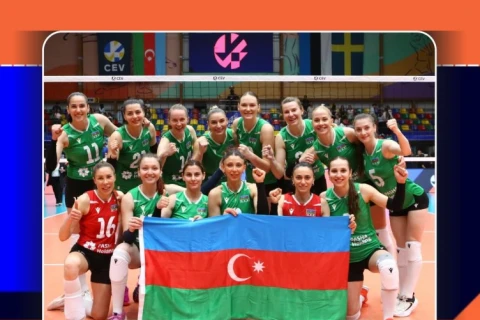 Azərbaycan millisi Estoniyanı üç setdə məğlub edib - YENİLƏNİB