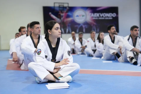 Abşeronda taekvondo üzrə məşqçilik seminarı keçirilib - FOTO
