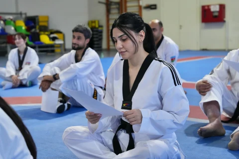 Abşeronda taekvondo üzrə məşqçilik seminarı keçirilib - FOTO