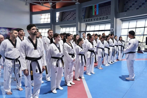 Abşeronda taekvondo üzrə məşqçilik seminarı keçirilib - FOTO