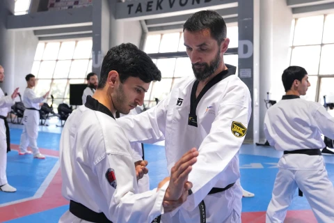 Abşeronda taekvondo üzrə məşqçilik seminarı keçirilib - FOTO