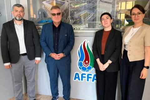 AFFA və UEFA arasında məşqçilik təhsili üzrə görüş keçirilib