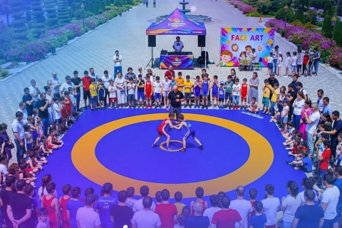 Bu gün Lənkəranda güləş festivalı keçiriləcək