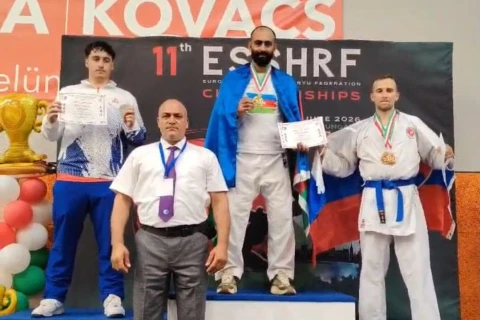 Karateçilərimiz Avropa çempionatını səkkiz medalla başa vurub - FOTO