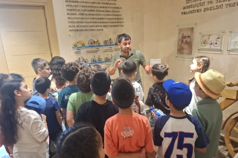 Şagirdlər üçün Respublika Velotrekində infotur təşkil edilib