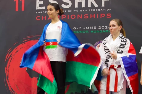 Karateçilərimiz Avropa çempionatını səkkiz medalla başa vurub - FOTO