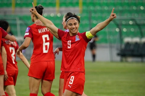 Qadın futbol millimiz Şimali İrlandiyaya qalib gəlib