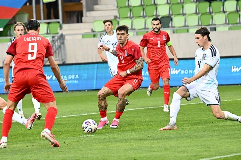 Azərbaycan yığması yoxlama oyununda San Marinonu məğlub edib