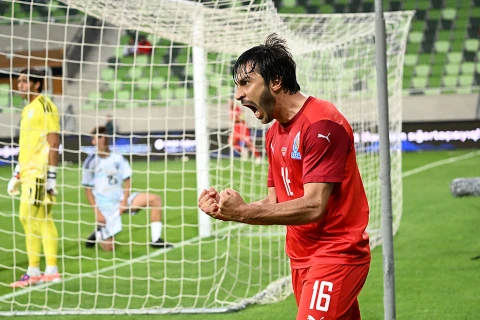 Azərbaycan yığması yoxlama oyununda San Marinonu məğlub edib