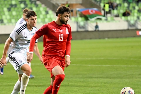 Azərbaycan yığması yoxlama oyununda San Marinonu məğlub edib
