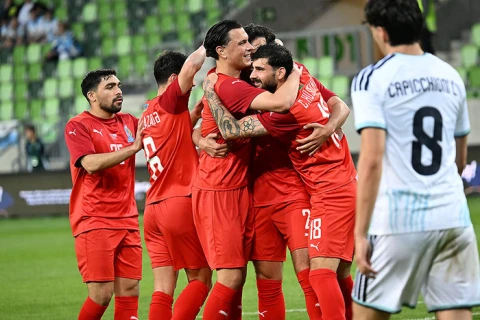 Сборная Азербайджана вырвала победу у Сан-Марино