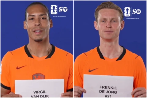 Niderland futbolçuları ad səhvlərindən bezdi - VİDEO