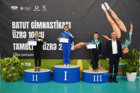 Batut və tamblinq üzrə Azərbaycan çempionatının qalibləri bəlli olub